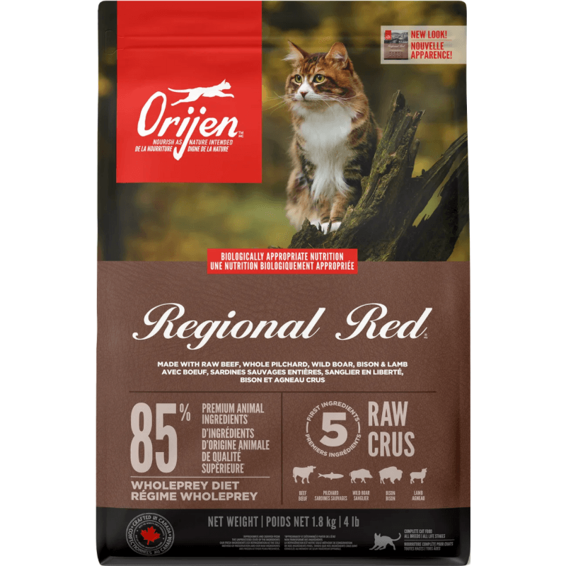 Dry Cat Food - Regional Red - J & J Pet Club - Orijen
