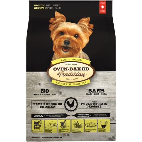 Dry Dog Food - Chicken - Adult Small Breed - J & J Pet Club - Oven-Baked Tradition