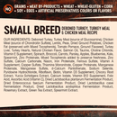 Dry Dog Food - CORE RAWREV - Grain Free ORIGINAL SMALL BREED + 100% Raw Turkey - J & J Pet Club - Wellness