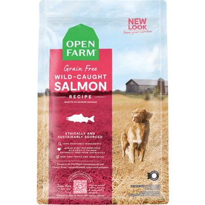 Dry Dog Food, Grain Free Wild-Caught Salmon Recipe - J & J Pet Club - Open Farm