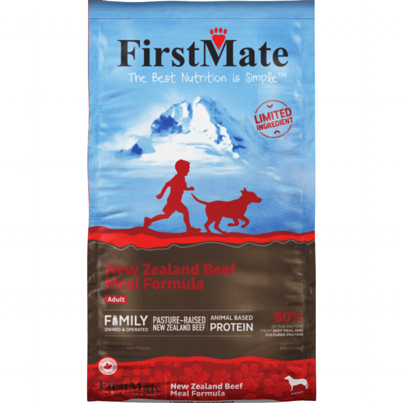 Dry Dog Food - LID - New Zealand Beef Meal Formula - Adult - J & J Pet Club - FirstMate