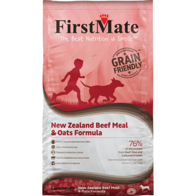 Dry Dog Food - New Zealand Beef Meal & Oats Formula - Adult - J & J Pet Club - FirstMate