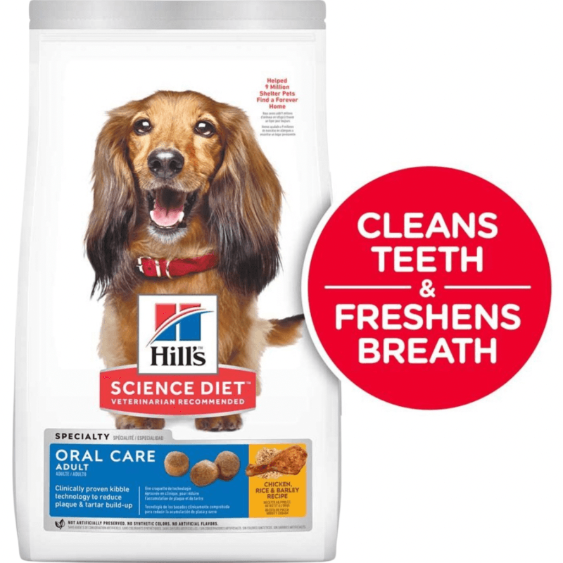 Dry Dog Food - Oral Care ADULT - Chicken, Rice & Barley Recipe - J & J Pet Club - Hill's Science Diet