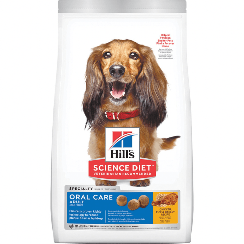 Dry Dog Food - Oral Care ADULT - Chicken, Rice & Barley Recipe - J & J Pet Club - Hill's Science Diet
