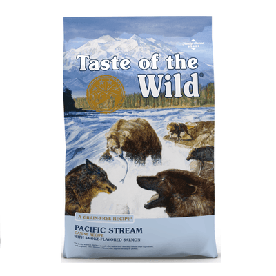 Dry Dog Food - Pacific Stream - Smoke Flavored Salmon - Adult - J & J Pet Club - Taste of the Wild