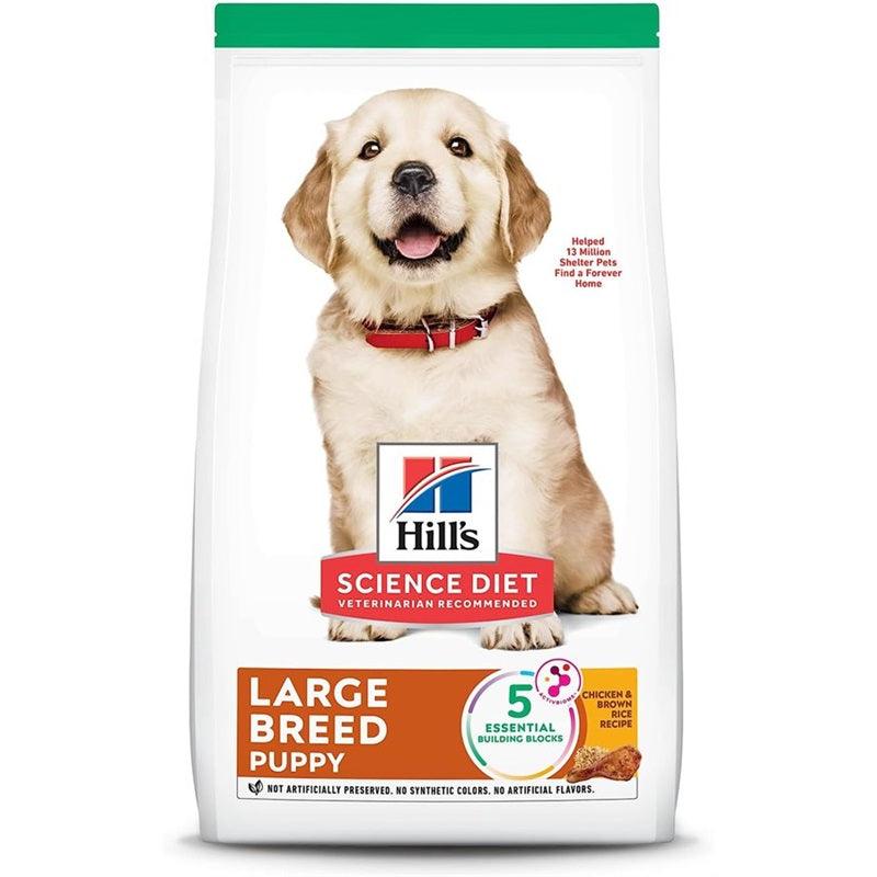 Dry Dog Food - Puppy Large Breed - Chicken & Brown Rice Recipe - J & J Pet Club - Hill's Science Diet