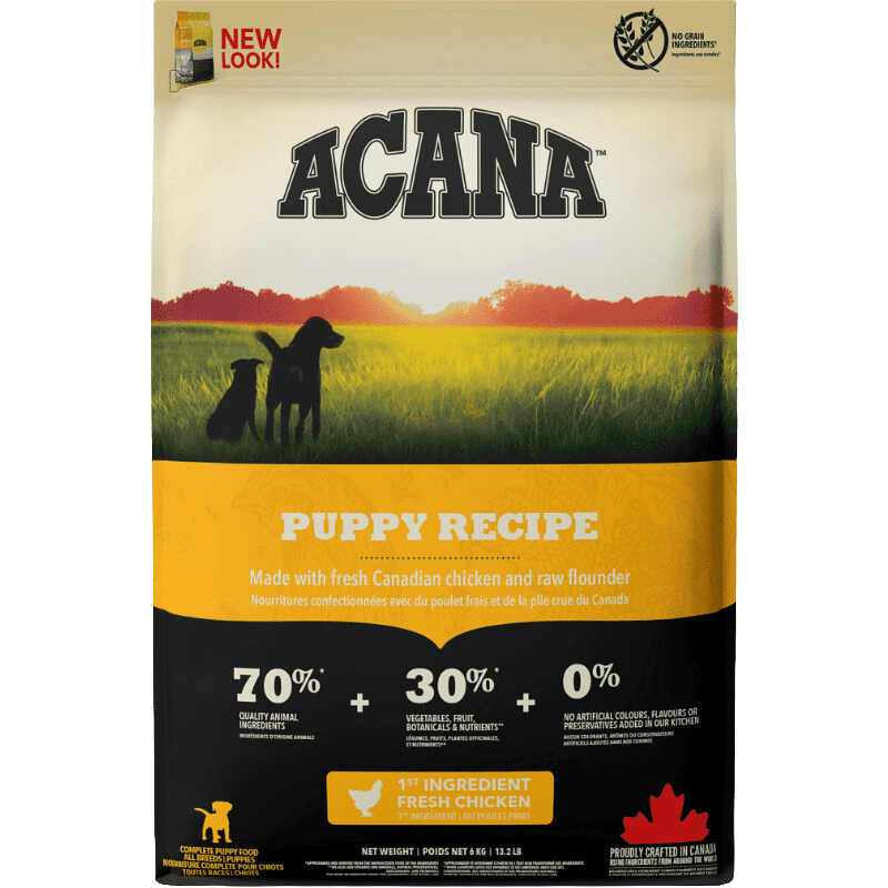 Dry Dog Food - Puppy Recipe - J & J Pet Club - Acana