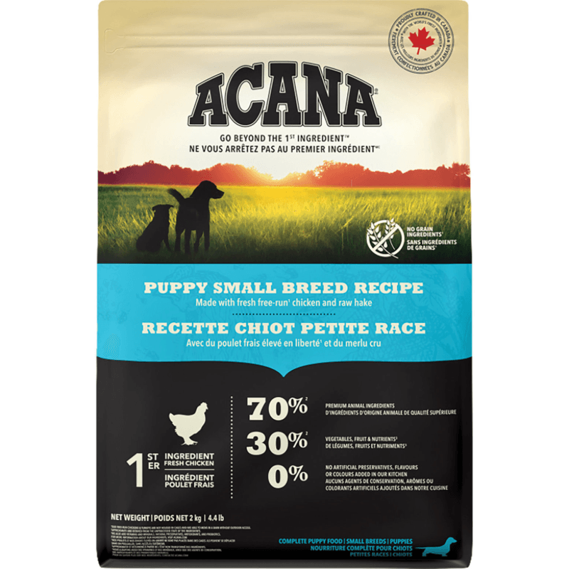 Dry Dog Food - Puppy Small Breed Recipe - J & J Pet Club - Acana