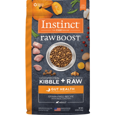 Dry Dog Food - RAW BOOST - Gut Health - Adult - J & J Pet Club - Instinct