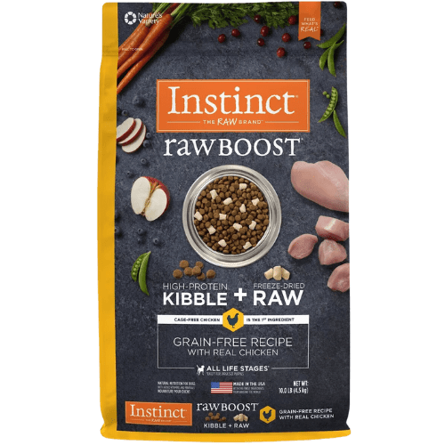 Dry Dog Food - RAW BOOST - Real Chicken Recipe - J & J Pet Club - Instinct