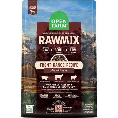 Dry Dog Food - RAWMIX - Front Range Recipe with Ancient Grains - J & J Pet Club - Open Farm