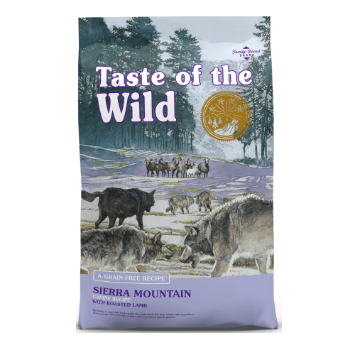 Dry Dog Food - Sierra Mountain - Roasted Lamb - J & J Pet Club - Taste of the Wild
