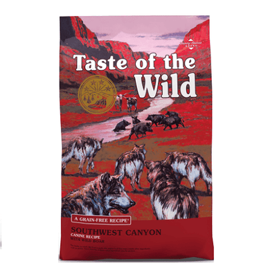 Dry Dog Food - Southwest Canyon - Red Meat with Wild Boar - J & J Pet Club - Taste of the Wild