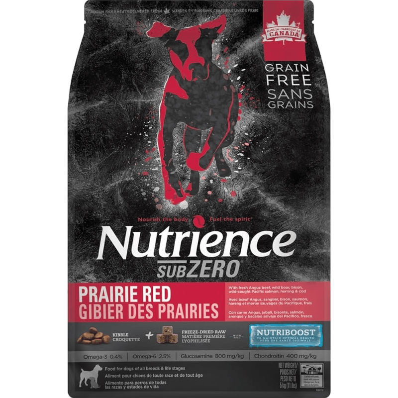 Dry Dog Food - SUBZERO - Prairie Red - J & J Pet Club - Nutrience