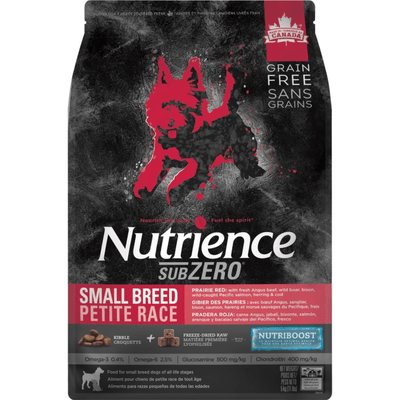 Dry Dog Food - SUBZERO - Prairie Red - Small Breed - J & J Pet Club - Nutrience