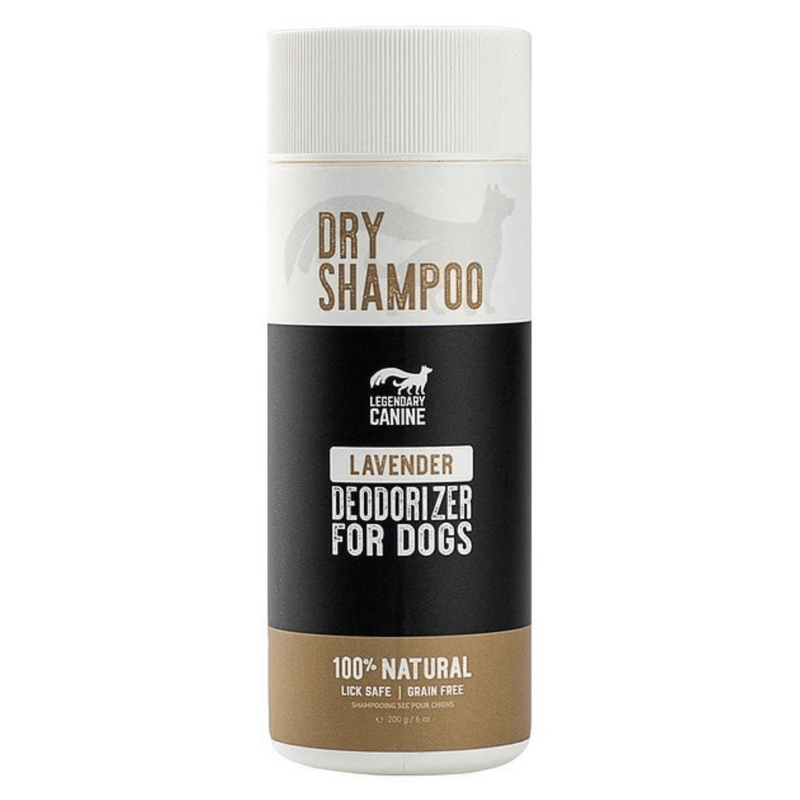 Dry Dog Shampoo - Lavender Deodorizer - 200 g - J & J Pet Club - Legendary Canine