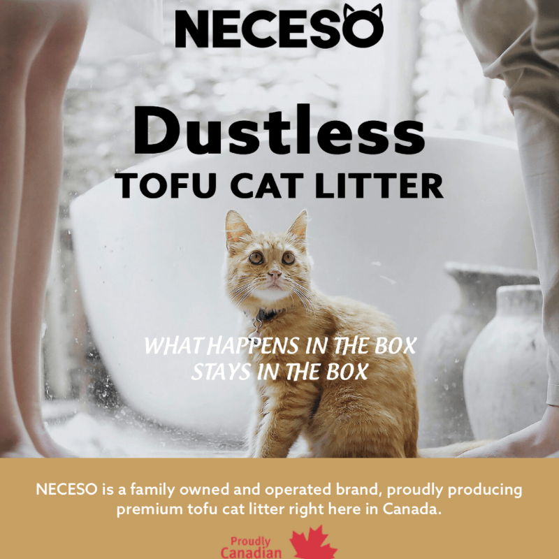 Dustless - Tofu Cat Litter - 3.5 kg/8.75 L - J & J Pet Club - Neceso