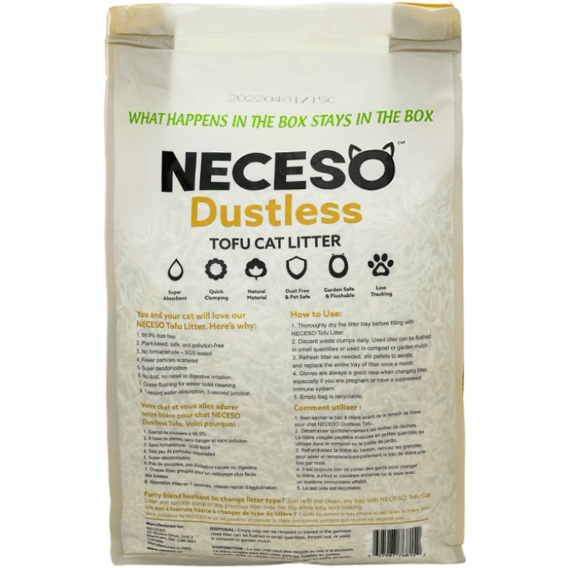 Dustless Tofu Cat Litter 3.5 kg/8.75 L J & J Pet Club