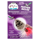 Easy Clip Attachment - CAT LURES - FEATHER MOUSE - J & J Pet Club - GO CAT