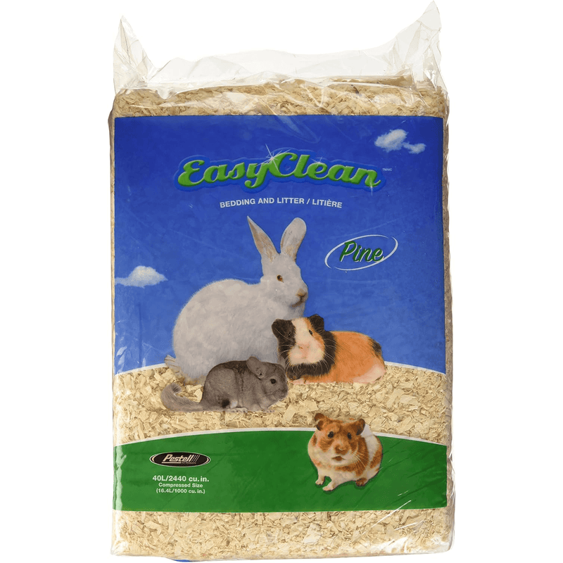 EasyClean Pine - Small Animal Bedding and Litter - 40 L - J & J Pet Club - Pestell