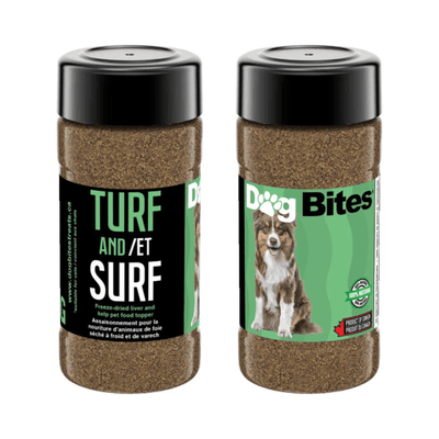 Feeze Dried Food Topper for Dogs & Cats - Surf and Turf - 100 g - J & J Pet Club - Dog Bites