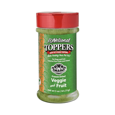 Feeze Dried FUNCTIONAL Food Topper for Dogs & Cats - Veggie & Fruit - 5 oz - J & J Pet Club - Northwest Naturals