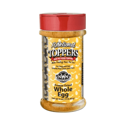 Feeze Dried FUNCTIONAL Food Topper for Dogs & Cats - Whole Egg - 4 oz - J & J Pet Club - Northwest Naturals