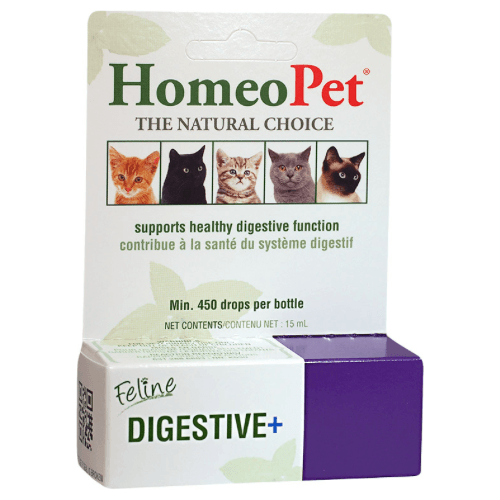 Feline Digestive Relief+, 15 ml - J & J Pet Club - Homeopet