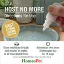 Feline Host No More - 15 ml - J & J Pet Club - Homeopet