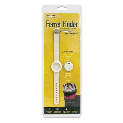 Ferret Finder Collar - White - J & J Pet Club - Marshall