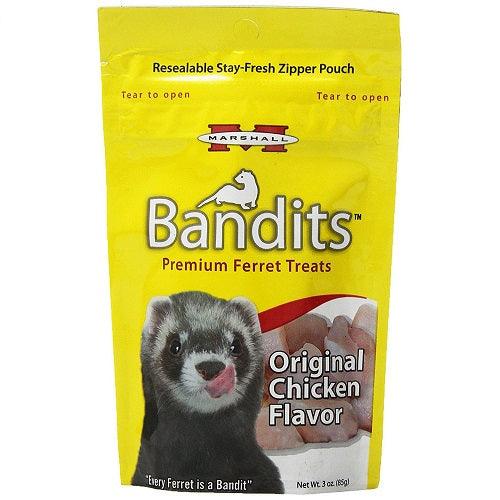 Ferret Treat - Bandits - Chicken - 3 oz - J & J Pet Club - Marshall