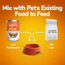 Food Topper For Dogs & Cats - Pumpkin Superblend - DIGESTIVE SUPPLEMENT - 15 oz - J & J Pet Club - Fruitables