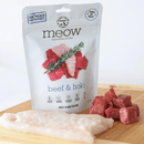 Freeze Dried Cat Food - Beef & Hoki Recipe - J & J Pet Club - Meow
