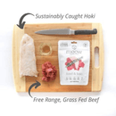 Freeze Dried Cat Food - Beef & Hoki Recipe - J & J Pet Club - Meow