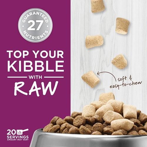 Freeze Dried Cat Food Topper - Raw Boost Mixers - MultiVitamin for Adult Cats - 5.5 oz - J & J Pet Club - Instinct