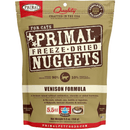 Freeze Dried Cat Food - Venison Dinner Nuggets - J & J Pet Club - Primal