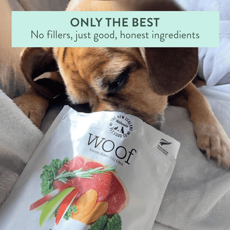 Freeze Dried Dog Food - Beef Recipe - J & J Pet Club - WOOF