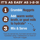 Freeze Dried Dog Food - Duck Dinner Nuggets - J & J Pet Club - Primal