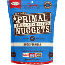 Freeze Dried Dog Food - Duck Dinner Nuggets - J & J Pet Club - Primal
