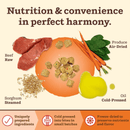 Freeze Dried Dog Food - KIBBLE IN THE RAW - Beef Recipe with Organic Vegetables - J & J Pet Club - Primal