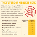 Freeze Dried Dog Food - KIBBLE IN THE RAW - PUPPY Recipe with Organic Vegetables - J & J Pet Club - Primal