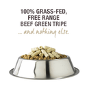 Freeze Dried Dog Food Topper - Beef Green Tripe Booster - J & J Pet Club - K9 Natural