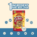 Freeze Dried Dog Treat - Beef Liver Chops Small Bites - 260 g - J & J Pet Club - Benny Bully's