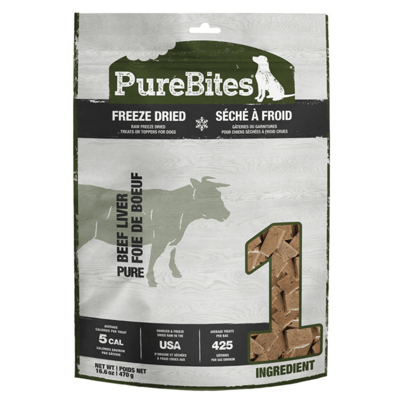 Freeze Dried Dog Treat - Beef Liver - J & J Pet Club - Purebites