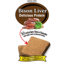 Freeze Dried Dog Treat - Bison Liver Chops - 58 g - J & J Pet Club - Benny Bully's