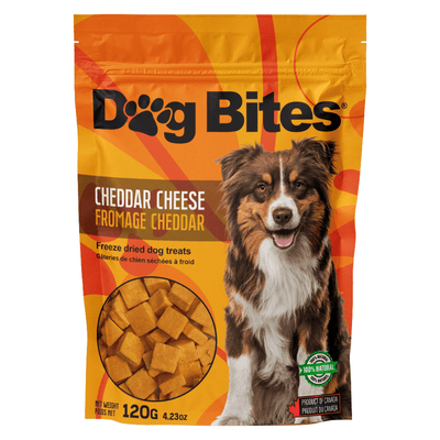 Freeze Dried Dog Treat - Cheddar Cheese - J & J Pet Club - Dog Bites