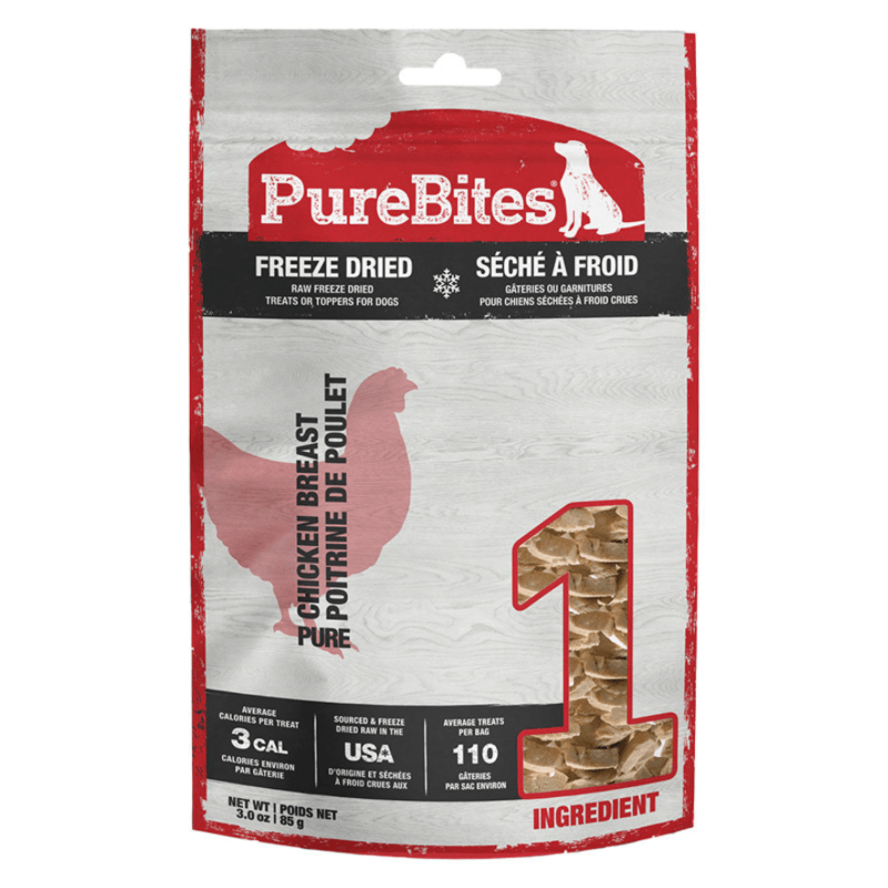 Freeze Dried Dog Treat - Chicken Breast - J & J Pet Club - Purebites