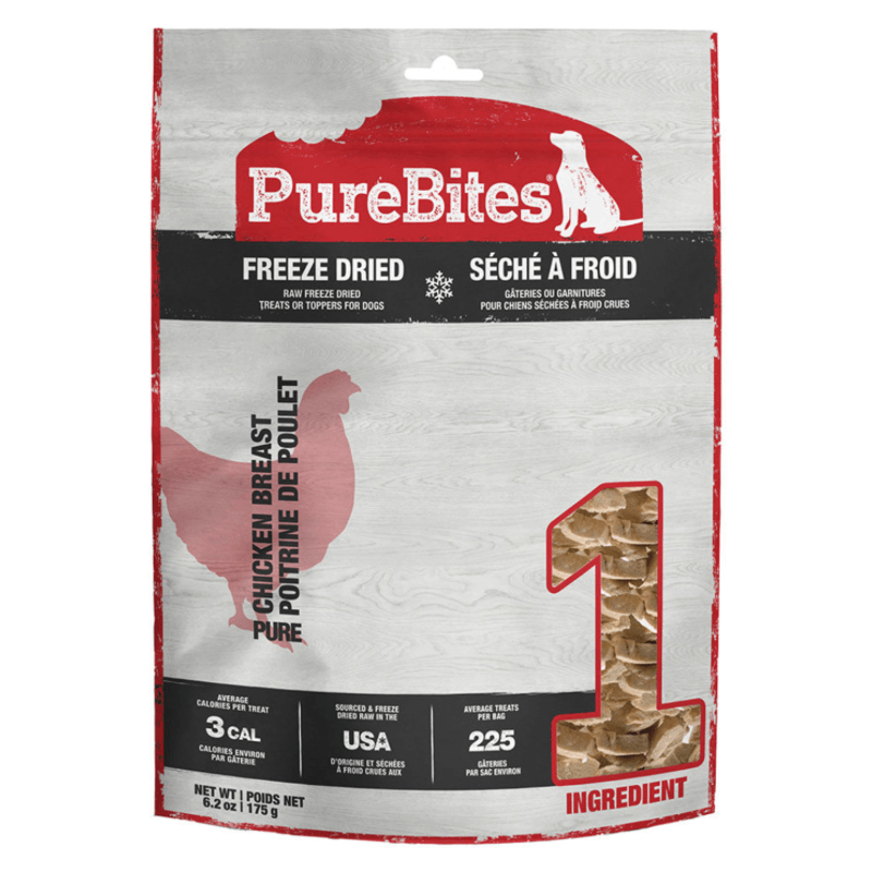 Freeze Dried Dog Treat - Chicken Breast - J & J Pet Club - Purebites