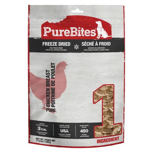 *(Please Use By 2026-10-31)* Freeze Dried Dog Treat - Chicken Breast - 11.6 oz