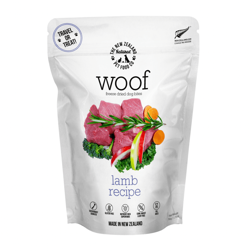 Freeze Dried Raw Dog Food - Lamb Recipe - J & J Pet Club - WOOF